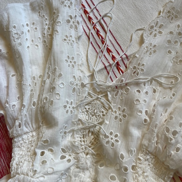 Free People Ivory Lace Dress - Picture 3 of 6